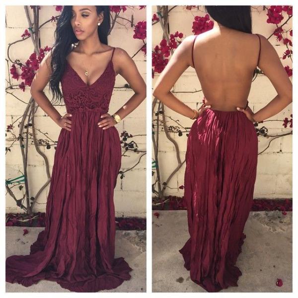 backless prom dresses